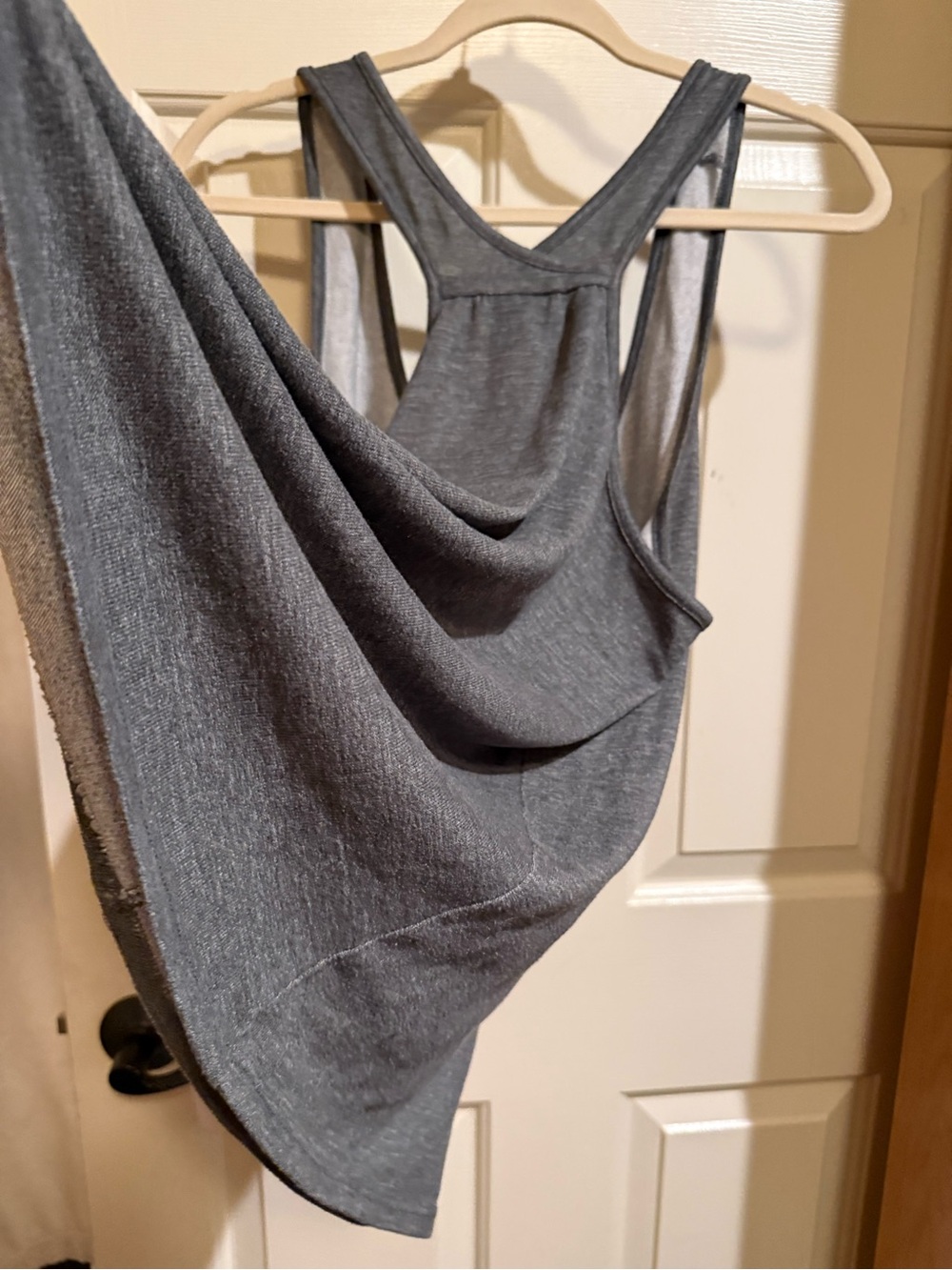 Tahari Charcoal Racerback Tank Top - Picture 12 of 15